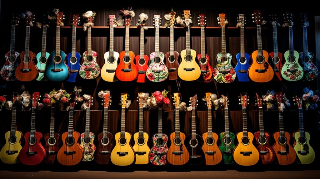 types de ukuleles